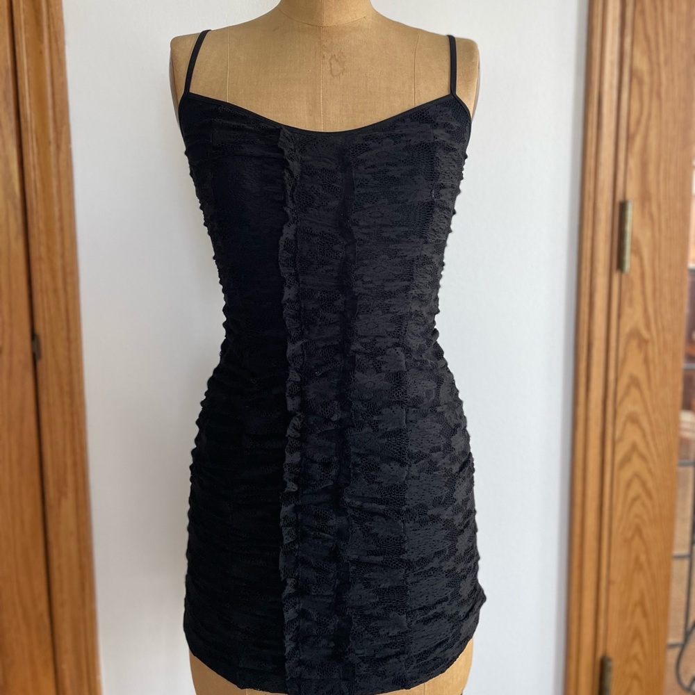 Urban Outfitters Bodycon Black Lace Dress